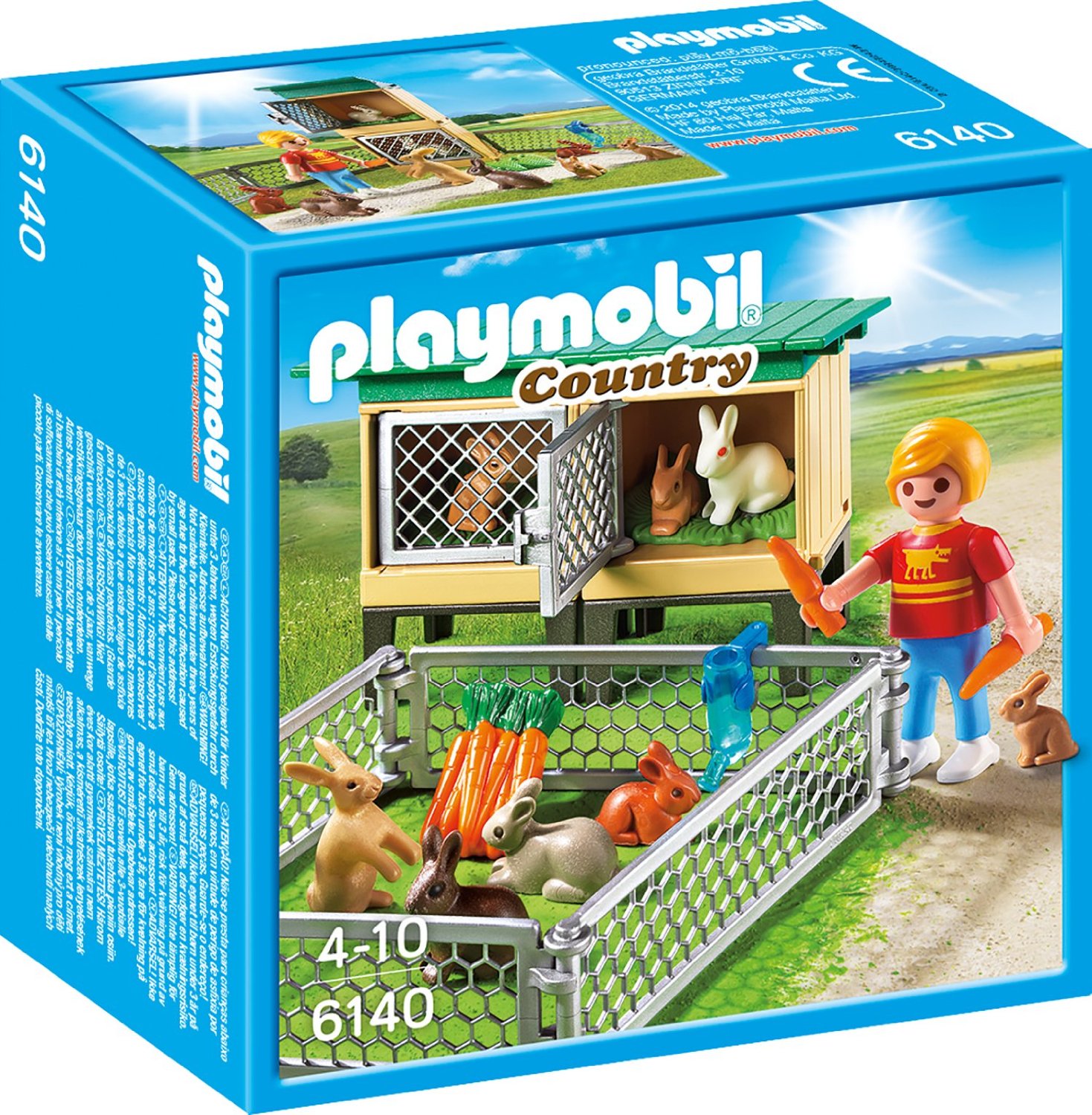 Playmobil Rabbit Pen with Hutch Best Educational Infant Toys stores